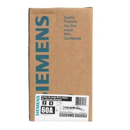 Siemens Load Ctr M Lug 60A Incr E0204ML1060SU